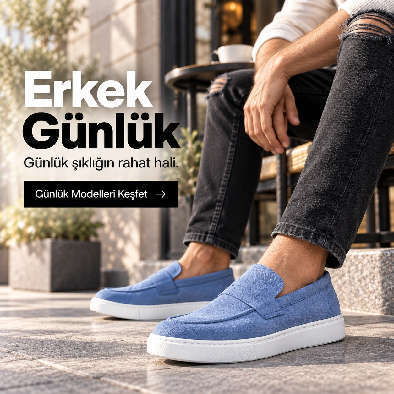 Erkek günlük ayakkabı koleksiyonu