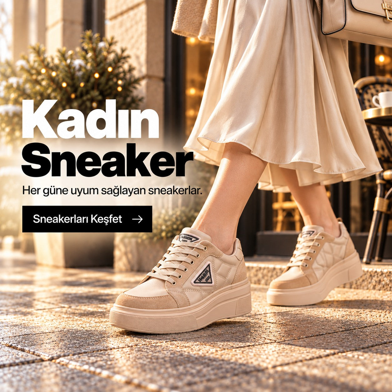 Kadın sneaker koleksiyonu