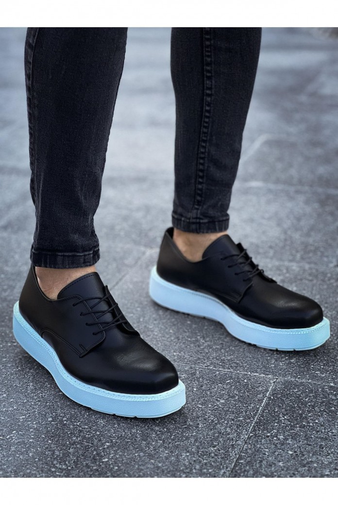 CH001 Classic Lace Erkek Günlük Bağcıklı Cilt Klasik Ayakkabı CBT - Siyah CH001 Classic Lace Erkek Günlük Bağcıklı Cilt Klasik Ayakkabı CBT - Siyah