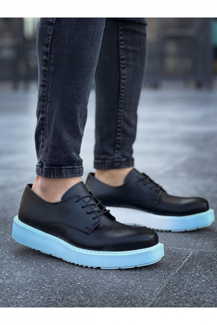 CH001 Classic Lace Erkek Günlük Bağcıklı Cilt Klasik Ayakkabı CBT - Siyah CH001 Classic Lace Erkek Günlük Bağcıklı Cilt Klasik Ayakkabı CBT - Siyah