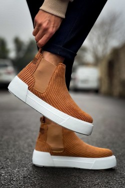 CH069 Harmany Erkek Spor Günlük Bağcıksız Kadife Bot KBT - Taba CH069 Harmany Erkek Spor Günlük Bağcıksız Kadife Bot KBT - Taba