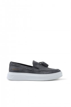 CH127 Loafer-X Erkek Günlük Bağcıksız Corcik Cilt Klasik Ayakkabı CBT - Antrasit CH127 Loafer-X Erkek Günlük Bağcıksız Corcik Cilt Klasik Ayakkabı CBT - Antrasit