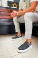 CH145 Sauerbergg Erkek Günlük Bağcıklı Cilt Spor Sneaker Ayakkabı CBT - Antrasit CH145 Sauerbergg Erkek Günlük Bağcıklı Cilt Spor Sneaker Ayakkabı CBT - Antrasit