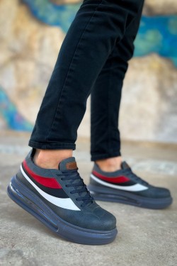 CH171 Ariaso Erkek Günlük Bağcıklı Cilt Spor Sneaker Ayakkabı CAT - Antrasit CH171 Ariaso Erkek Günlük Bağcıklı Cilt Spor Sneaker Ayakkabı CAT - Antrasit