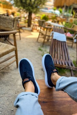 CH173 Velluto Erkek Günlük Bağcıklı Kadife Kumaş Spor Sneaker Ayakkabı KKBT - Siyah CH173 Velluto Erkek Günlük Bağcıklı Kadife Kumaş Spor Sneaker Ayakkabı KKBT - Siyah