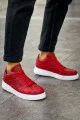CH209 Vimini Erkek Günlük Bağcıklı Cilt Spor Sneaker Ayakkabı CBT - Kırmızı CH209 Vimini Erkek Günlük Bağcıklı Cilt Spor Sneaker Ayakkabı CBT - Kırmızı