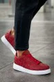CH209 Vimini Erkek Günlük Bağcıklı Cilt Spor Sneaker Ayakkabı CBT - Kırmızı CH209 Vimini Erkek Günlük Bağcıklı Cilt Spor Sneaker Ayakkabı CBT - Kırmızı