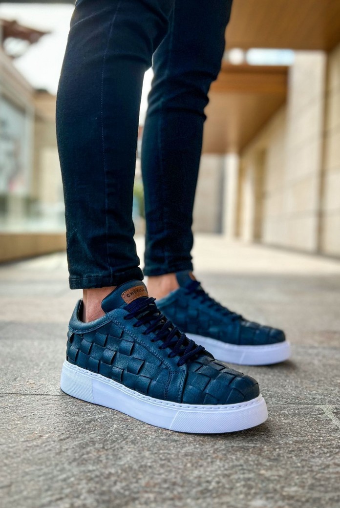 CH209 Vimini Erkek Günlük Bağcıklı Cilt Spor Sneaker Ayakkabı CBT - Lacivert CH209 Vimini Erkek Günlük Bağcıklı Cilt Spor Sneaker Ayakkabı CBT - Lacivert