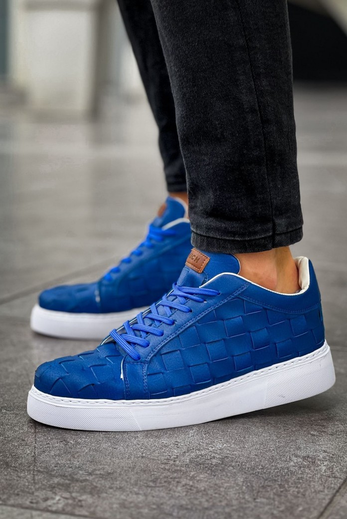 CH209 Vimini Erkek Günlük Bağcıklı Cilt Spor Sneaker Ayakkabı CBT - Mavi CH209 Vimini Erkek Günlük Bağcıklı Cilt Spor Sneaker Ayakkabı CBT - Mavi