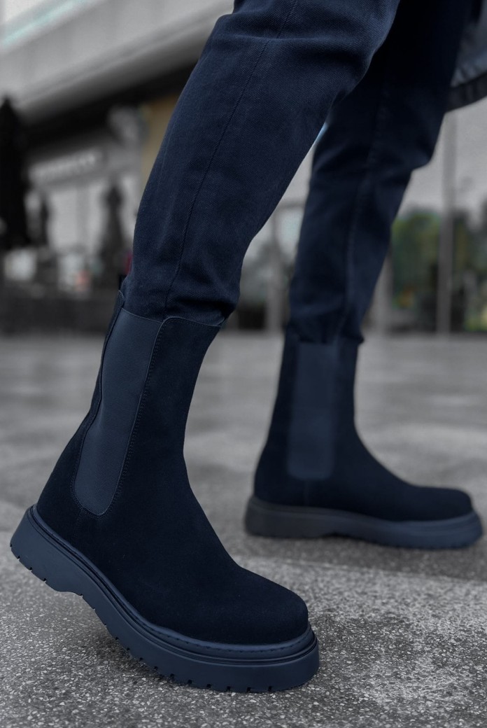 CH223 Alaska Erkek Spor Günlük Bağcıksız Süet Bot SST - Siyah CH223 Alaska Erkek Spor Günlük Bağcıksız Süet Bot SST - Siyah