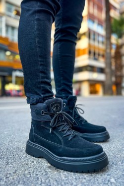 CH225 Impacts Erkek Spor Günlük Bağcıklı Süet Bot SST - Siyah CH225 Impacts Erkek Spor Günlük Bağcıklı Süet Bot SST - Siyah