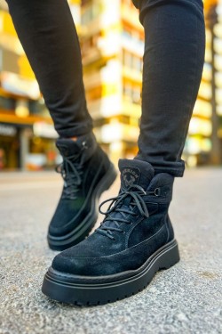 CH225 Impacts Erkek Spor Günlük Bağcıklı Süet Bot SST - Siyah CH225 Impacts Erkek Spor Günlük Bağcıklı Süet Bot SST - Siyah