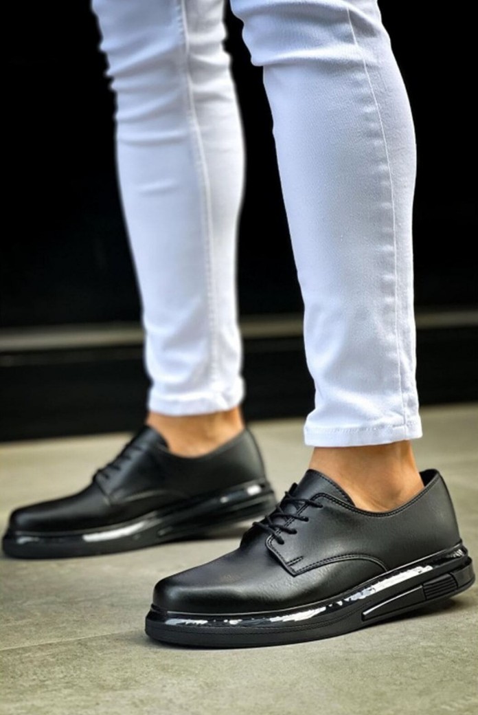 CH2403 Clasico Erkek Günlük Bağcıklı Cilt Klasik Ayakkabı CST - Siyah CH2403 Clasico Erkek Günlük Bağcıklı Cilt Klasik Ayakkabı CST - Siyah