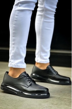 CH2403 Clasico Erkek Günlük Bağcıklı Cilt Klasik Ayakkabı CST - Siyah CH2403 Clasico Erkek Günlük Bağcıklı Cilt Klasik Ayakkabı CST - Siyah