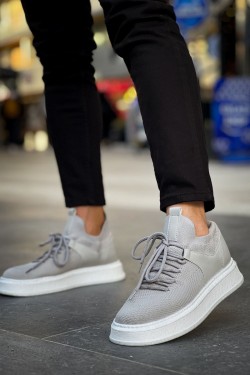 CH2408 Fusion Erkek Günlük Bağcıklı Triko Spor Sneaker Ayakkabı TBT - Gri CH2408 Fusion Erkek Günlük Bağcıklı Triko Spor Sneaker Ayakkabı TBT - Gri