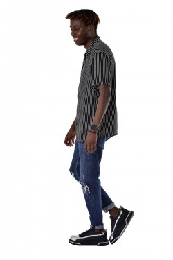 CH241 Signature Line Up Erkek Günlük Bağcıklı Cilt Spor Sneaker Ayakkabı CST - Siyah/Silver CH241 Signature Line Up Erkek Günlük Bağcıklı Cilt Spor Sneaker Ayakkabı CST - Siyah/Silver