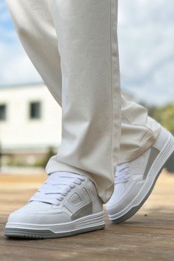 CH2410 Avax Erkek Günlük Bağcıklı Cilt Spor Sneaker Ayakkabı CBT - Beyaz CH2410 Avax Erkek Günlük Bağcıklı Cilt Spor Sneaker Ayakkabı CBT - Beyaz