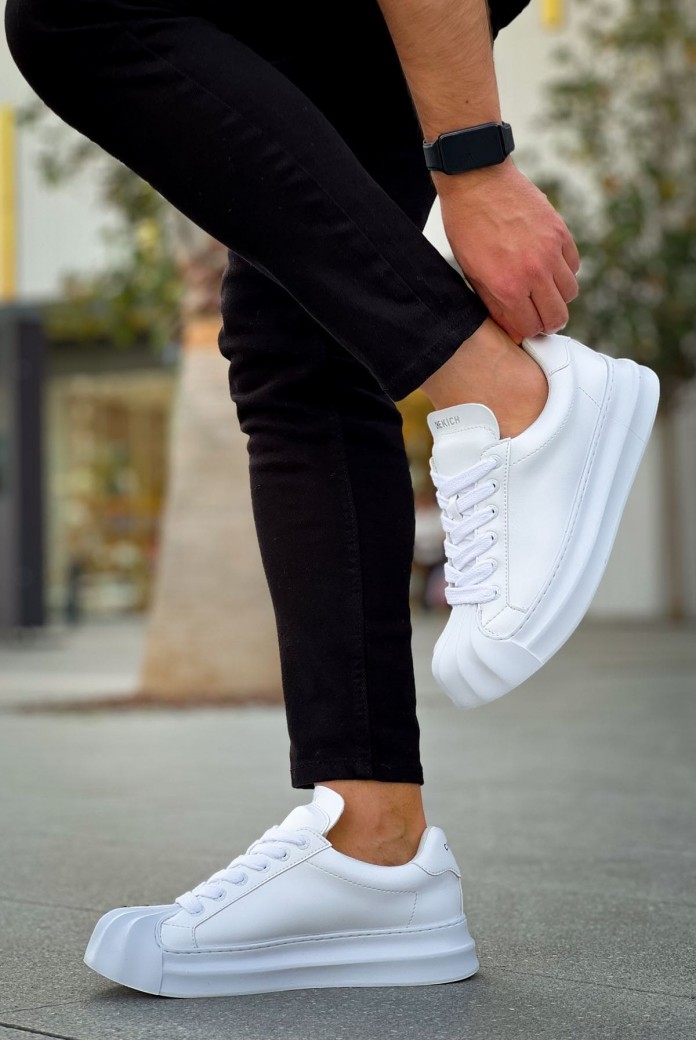 CH2411 Artenay Erkek Günlük Bağcıklı Cilt Spor Sneaker Ayakkabı CBT - Beyaz CH2411 Artenay Erkek Günlük Bağcıklı Cilt Spor Sneaker Ayakkabı CBT - Beyaz