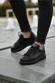 CH257 Estrellas Erkek Günlük Bağcıklı Cilt Spor Sneaker Ayakkabı CST - Siyah CH257 Estrellas Erkek Günlük Bağcıklı Cilt Spor Sneaker Ayakkabı CST - Siyah