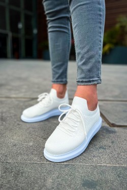 CH307 Tricot Erkek Günlük Bağcıklı Triko Spor Sneaker Ayakkabı TBT - Beyaz CH307 Tricot Erkek Günlük Bağcıklı Triko Spor Sneaker Ayakkabı TBT - Beyaz