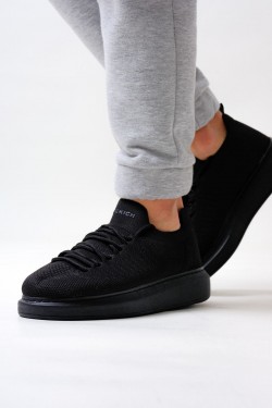 CH307 Tricot Erkek Günlük Bağcıklı Triko Spor Sneaker Ayakkabı TST - Siyah CH307 Tricot Erkek Günlük Bağcıklı Triko Spor Sneaker Ayakkabı TST - Siyah