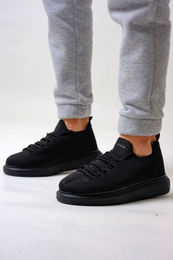 CH307 Tricot Erkek Günlük Bağcıklı Triko Spor Sneaker Ayakkabı TST - Siyah CH307 Tricot Erkek Günlük Bağcıklı Triko Spor Sneaker Ayakkabı TST - Siyah