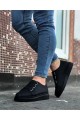 JY026 Astor Erkek Günlük Lastikli Cilt Spor Sneaker Ayakkabı CST - Siyah JY026 Astor Erkek Günlük Lastikli Cilt Spor Sneaker Ayakkabı CST - Siyah