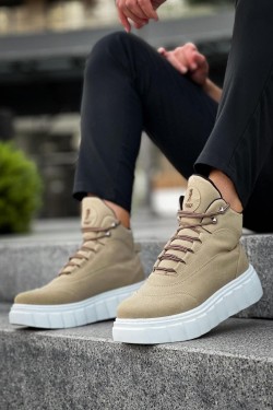 KN104 Erkek Spor Günlük Bağcıklı Süet Bot SBT - Vizon KN104 Erkek Spor Günlük Bağcıklı Süet Bot SBT - Vizon