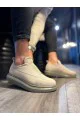 KN911 Erkek Günlük Bağcıksız Süet Spor Sneaker Ayakkabı SVT - Vizon