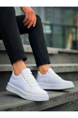 KB-X46 Erkek Günlük Bağcıklı Paraşüt Kumaş Rugan Spor Sneaker Ayakkabı PKRBT - Beyaz KB-X46 Erkek Günlük Bağcıklı Paraşüt Kumaş Rugan Spor Sneaker Ayakkabı PKRBT - Beyaz