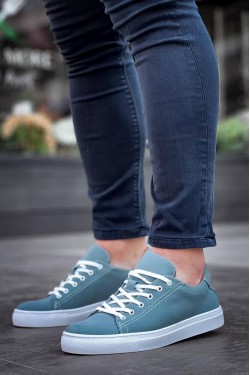 KB122 Erkek Günlük Bağcıklı Süet Spor Sneaker Ayakkabı SBT - Mavi KB122 Erkek Günlük Bağcıklı Süet Spor Sneaker Ayakkabı SBT - Mavi