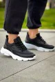 KB707 Erkek Günlük Bağcıklı Cilt Triko Spor Sneaker Ayakkabı CTBT - Siyah KB707 Erkek Günlük Bağcıklı Cilt Triko Spor Sneaker Ayakkabı CTBT - Siyah