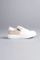 SLW155 Warrior Erkek Günlük Bağcıklı Fermuarlı Cilt Süet Spor Sneaker Ayakkabı CSBT - Beyaz/Krem SLW155 Warrior Erkek Günlük Bağcıklı Fermuarlı Cilt Süet Spor Sneaker Ayakkabı CSBT - Beyaz/Krem