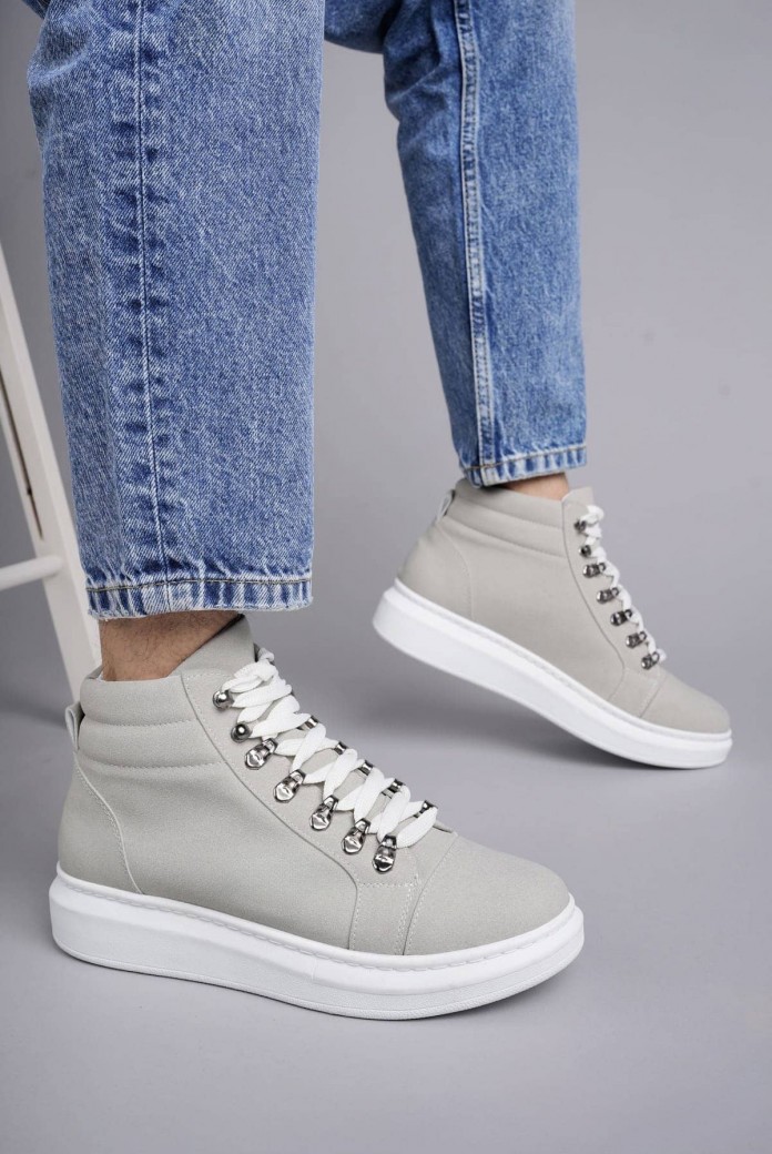 SLW206 Ottawa Erkek Spor Günlük Bağcıklı Süet Bot SBT - Gri SLW206 Ottawa Erkek Spor Günlük Bağcıklı Süet Bot SBT - Gri