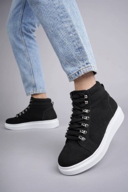 SLW206 Ottawa Erkek Spor Günlük Bağcıklı Süet Bot SBT - Siyah SLW206 Ottawa Erkek Spor Günlük Bağcıklı Süet Bot SBT - Siyah