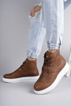 SLW207 Oslo Erkek Spor Günlük Bağcıklı Cilt Bot CBT Taba SLW207 Oslo Erkek Spor Günlük Bağcıklı Cilt Bot CBT Taba