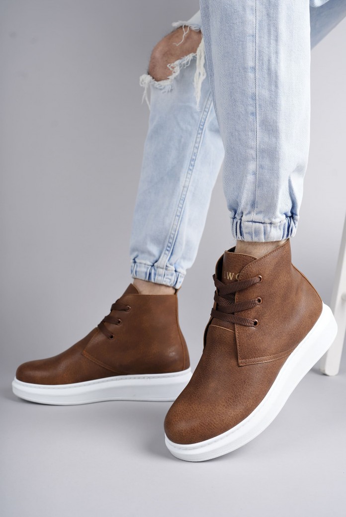 SLW207 Oslo Erkek Spor Günlük Bağcıklı Cilt Bot CBT Taba SLW207 Oslo Erkek Spor Günlük Bağcıklı Cilt Bot CBT Taba