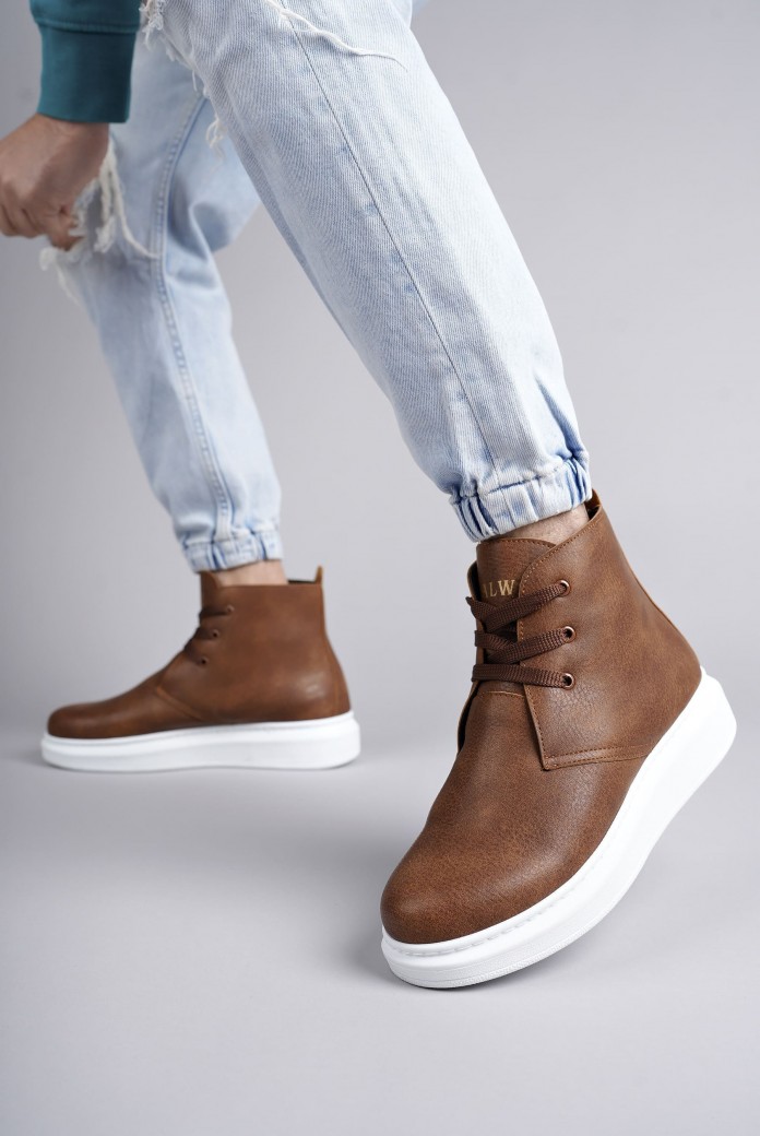 SLW207 Oslo Erkek Spor Günlük Bağcıklı Cilt Bot CBT Taba SLW207 Oslo Erkek Spor Günlük Bağcıklı Cilt Bot CBT Taba