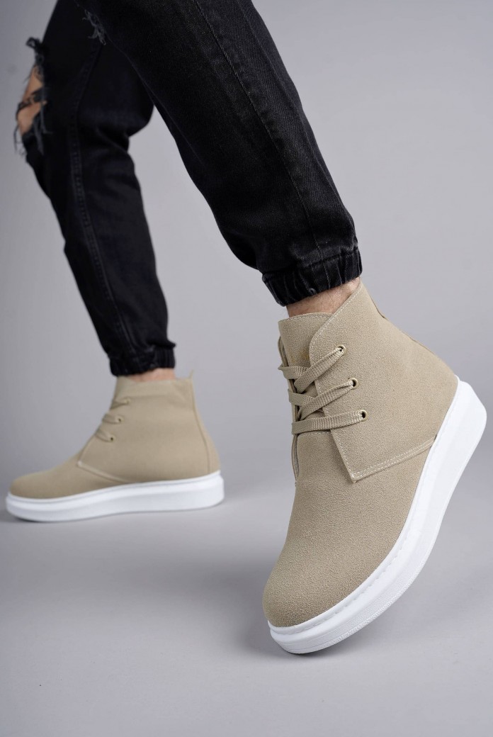 SLW207 Oslo Erkek Spor Günlük Bağcıklı Süet Bot SBT - Krem SLW207 Oslo Erkek Spor Günlük Bağcıklı Süet Bot SBT - Krem