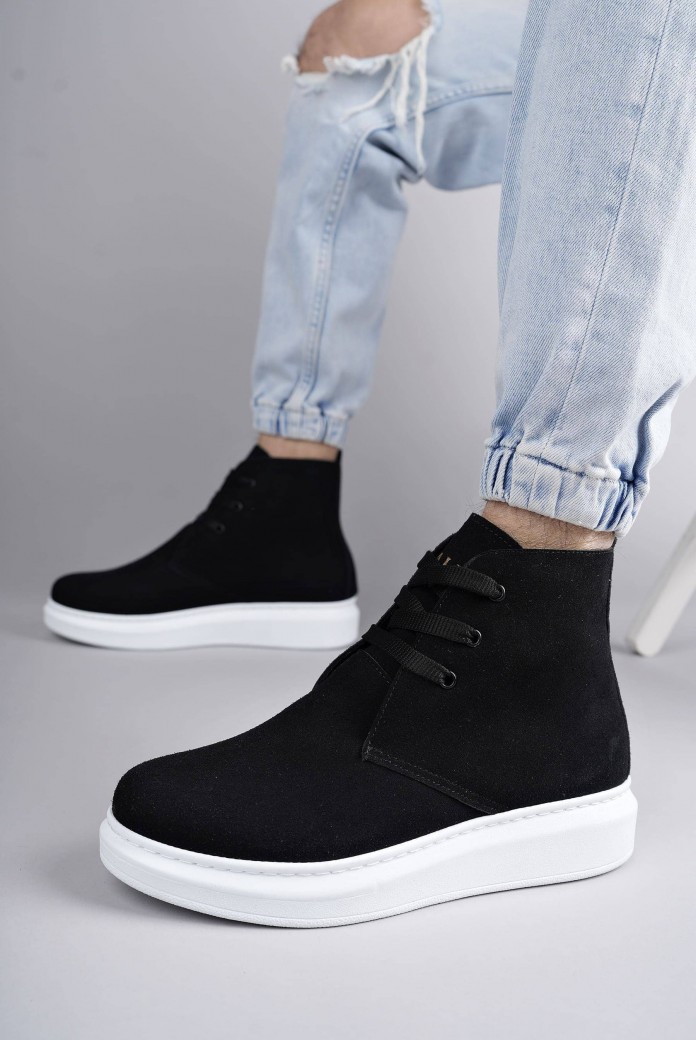 SLW207 Oslo Erkek Spor Günlük Bağcıklı Süet Bot SBT - Siyah SLW207 Oslo Erkek Spor Günlük Bağcıklı Süet Bot SBT - Siyah