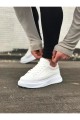 WG507 Erkek Günlük Bağcıklı Cilt Spor Sneaker Ayakkabı CBT - Beyaz WG507 Erkek Günlük Bağcıklı Cilt Spor Sneaker Ayakkabı CBT - Beyaz